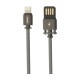 Кабель USB Remax RC-064i Dominator lightning 1m чорний
