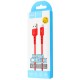 Кабель USB Hoco X30 Star microUSB 2A 1.2 m червоний