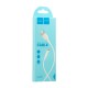 Кабель USB Hoco X25 Soarer Lightning 1m білий