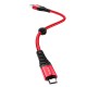 Кабель USB на Micro-USB X38 Cool для заряджання та передачі даних 0.25м