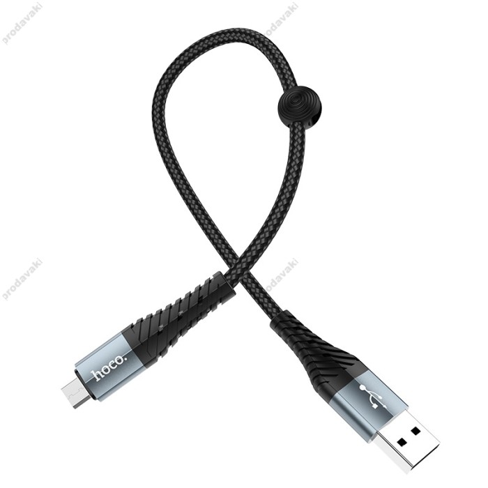 Кабель USB на Micro-USB X38 Cool для заряджання та передачі даних 0.25м