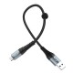 Кабель USB на Micro-USB X38 Cool для заряджання та передачі даних 0.25м