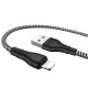 Кабель BOROFONE BX39 Beneficial Lightning 2,4A/1m black&amp;white
