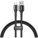 Кабель USB Baseus microUSB Halo Data 0.25m чорний