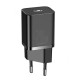 Мережевий зарядний пристрій Baseus Super Si Quick Charger Cable Type-C to iP 1m 20W Black TZCCSUP-B01