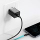 Мережевий зарядний пристрій Baseus Super Si Quick Charger Cable Type-C to iP 1m 20W Black TZCCSUP-B01