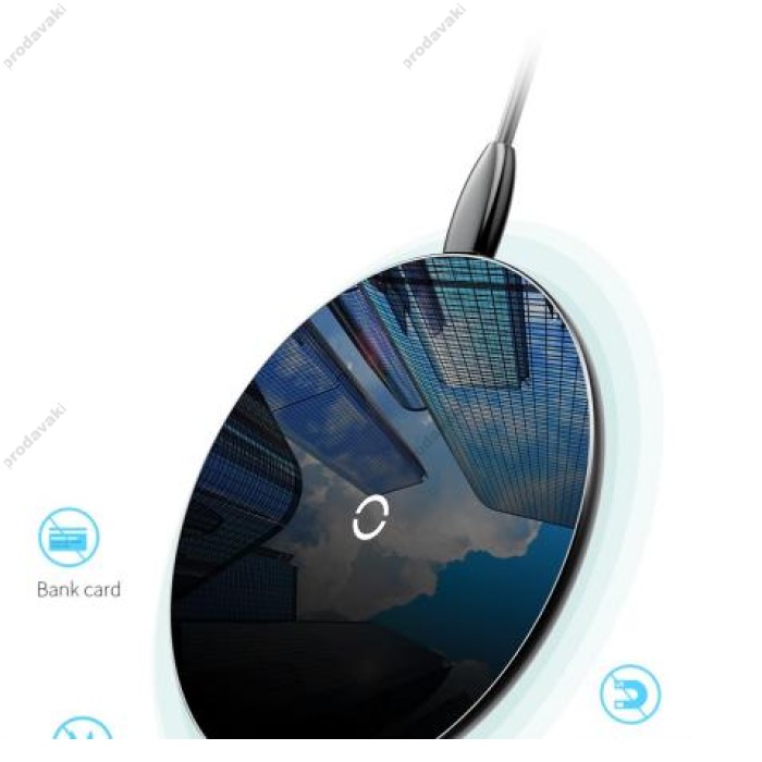 Бездротовий зарядний пристрій Baseus Simple Wireless Charger з технологією Qi 10W