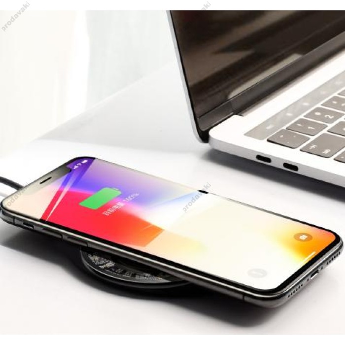 Бездротовий зарядний пристрій Baseus Simple Wireless Charger з технологією Qi 10W