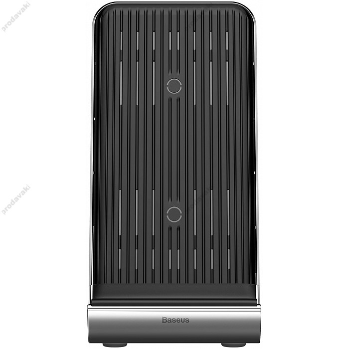 Бездротовий зарядний пристрій Baseus Vertical Desktop Wireless Charger з технологією Qi 10W