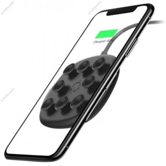 БЗУ для телефону Baseus (WXXP-01) із швидкою зарядкою 10W (Чорний)