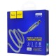 Кабель USB Hoco U40A Lightning "Magnetic" 1m сірий