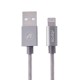 Кабель USB для iPhone 5/6 Aspor A128 сірий