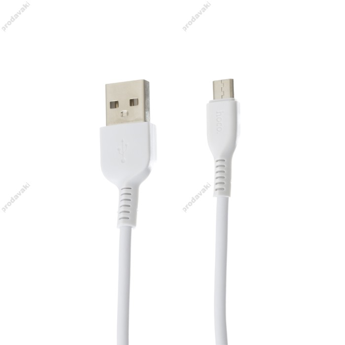 Кабель USB Hoco X20 microUSB Forest Mystery 3m білий