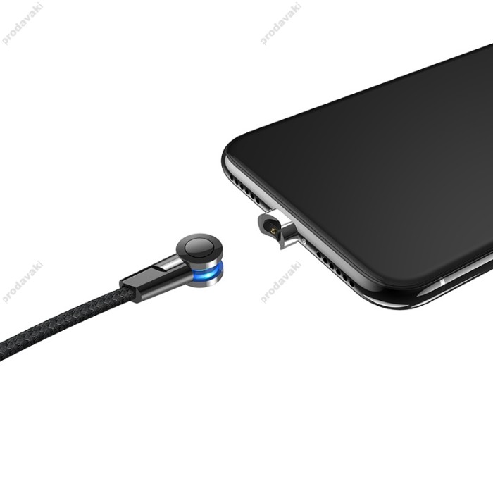 Кабель USB на Lightning S8 Magnetic для заряджання
