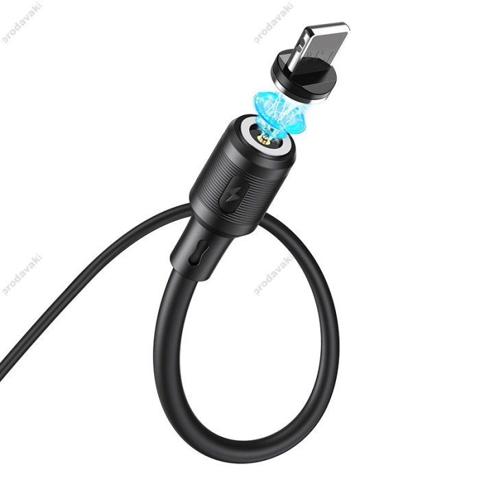 Кабель USB на Lightning X52 Sereno магнітний для заряджання