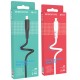 Кабель BOROFONE BX48 charging data для Lightning 2.4A/1m white
