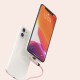 Кабель USB Baseus Colorful Elbow Type-C to lightning 18W 1.2m pink рожевий