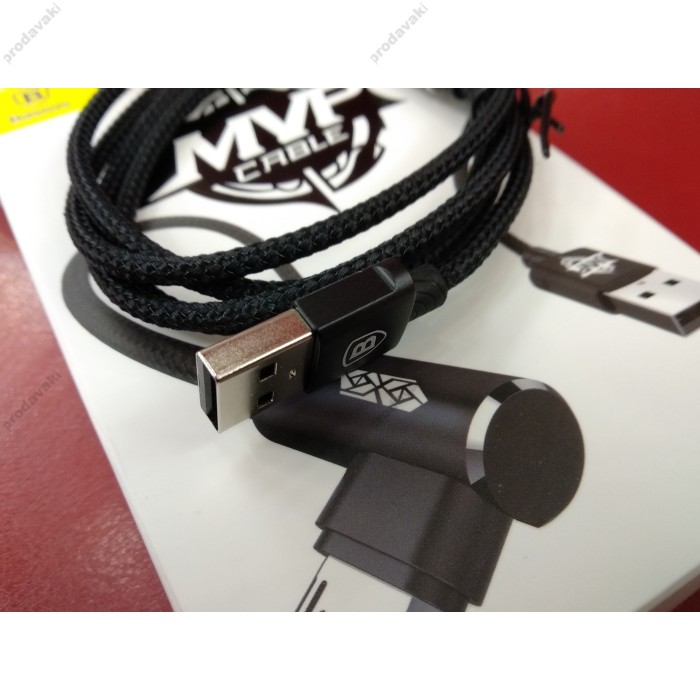 кабель BASEUS MVP Elbow Micro-USB 1м