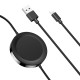 БЗУ для телефону із вбудованим кабелем Lightning Baseus (WXCA-01) 5W (Чорний)