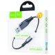 Кабель USB Hoco U54 Advantage lightning 2.4A (1.2m) чорний