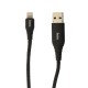 Кабель USB Hoco U26 Multi-Functional Lightning Cable чорний