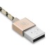 Магнітний кабель Baseus Insnap magnetic cable For Lightning 1M Rose Gold золотистий