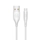 Кабель USB Usams U18 US-SJ268 microUSB 2A 1m білий