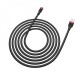 Кабель USB Hoco U72 Forest Silicone Lightning 2.4A 1,2m чорний