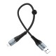 Кабель USB на Lightning X38 Cool для заряджання та передачі даних 0.25м