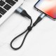 Кабель USB на Lightning X38 Cool для заряджання та передачі даних 0.25м