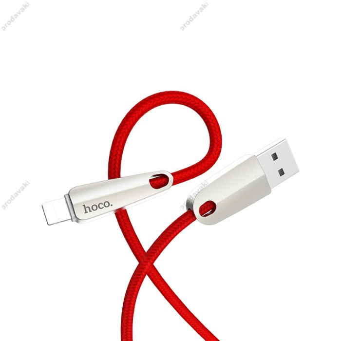 Кабель USB на Lightning U35 Space shuttle смарт відключення