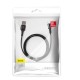 Кабель USB Baseus microUSB Halo 2A 2m чорний