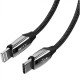 Кабель USB Baseus BMX Sequins MFI Type-C to Lightning 18W 1.2m чорний