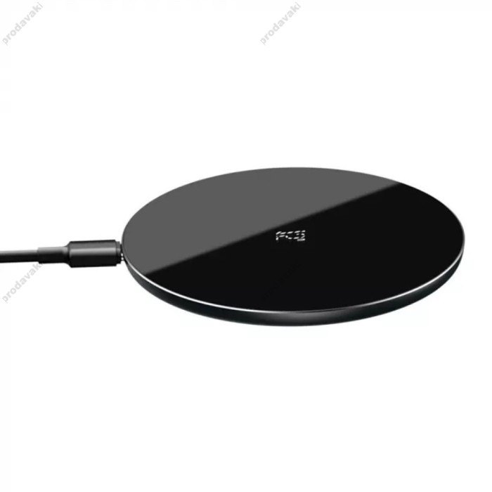 Бездротовий зарядний пристрій Baseus Simple 15W (Type-C version) чорний