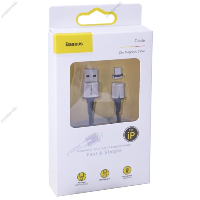 КАБЕЛЬ МАГНІТНИЙ Baseus Zinc Magnetic Lightning