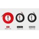 Usb кабель Baseus Cafule Cable（special edition）USB For iP 2.4A 1m Червоний