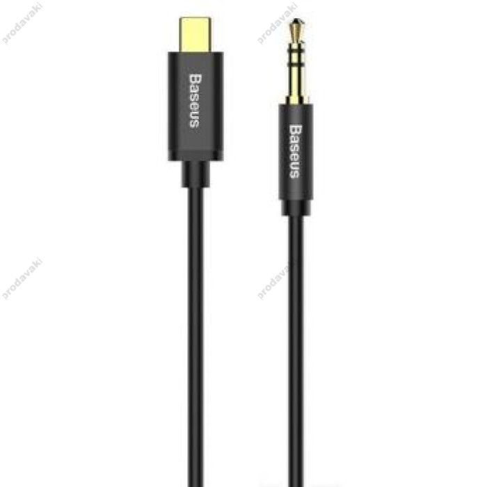 Кабель Baseus Yiven Type-C male Audio Cable M01 Black, White (CAM01-01, CAM01-02)