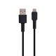 Кабель USB Borofone BX31 microUSB 5A 1m чорний