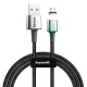 Кабель USD Baseus microUSB Zinc Magnetic 2A 1m чорний