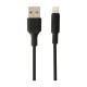 Кабель USB Hoco X25 Soarer Lightning 1m чорний