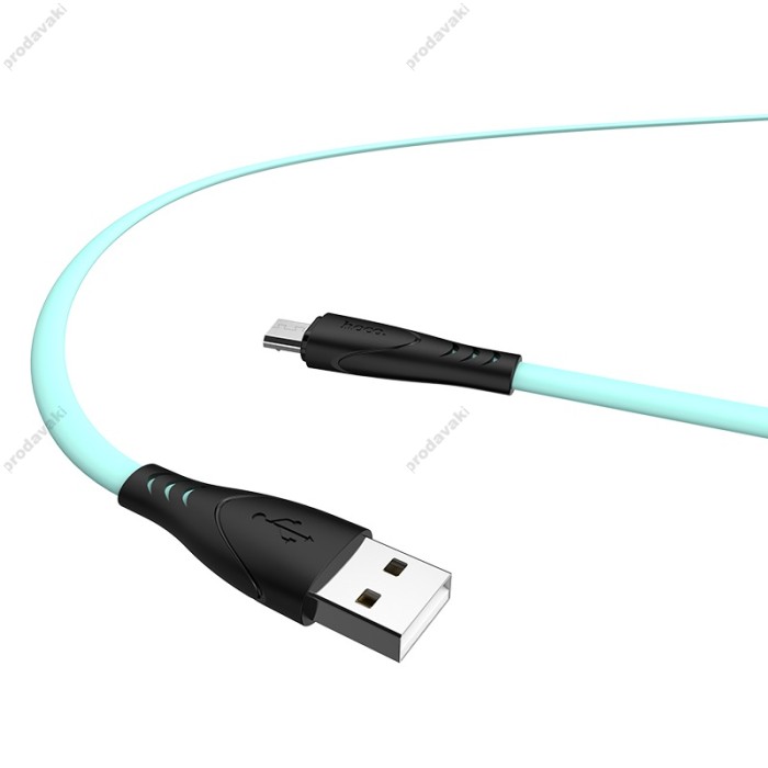 Кабель USB на Micro-USB X42 Soft Silicone зарядний дата кабель