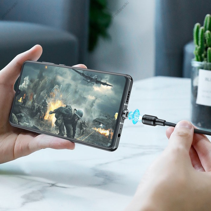 Кабель USB на Type-C X52 Sereno магнітний для заряджання
