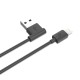 Кабель HOCO UPL11 L-Shape Lightning 1,2m black