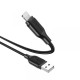 PD Кабель BOROFONE BX42 Encore silicone Lightning 20W/3A/1m black