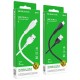 Кабель BOROFONE BX51 Triumph для Micro 2.4A/1m white