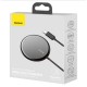 Бездротовий зарядний пристрій Baseus Simple mini Magnetic 15W білий