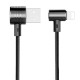 Кабель USB Baseus T-Type Lightning CALTX-A01 чорний