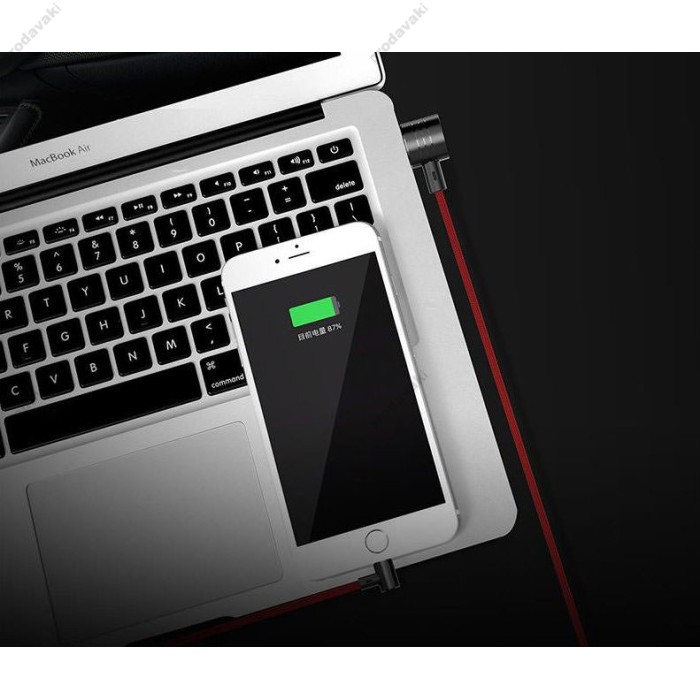 Кабель USB Baseus T-Type Lightning CALTX-A01 чорний