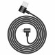 Кабель USB Baseus T-Type Lightning CALTX-A01 чорний