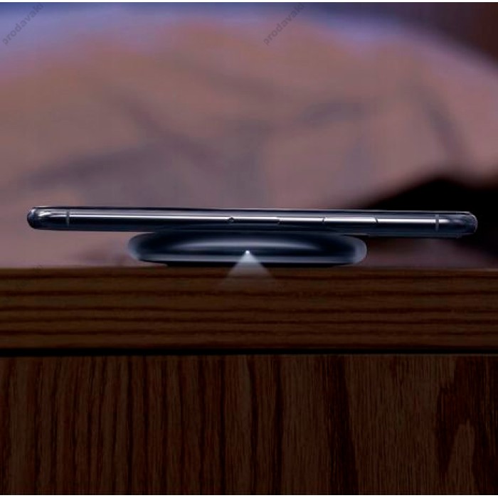 Бездротовий зарядний пристрій Baseus Jelly Wireless Charger 15W Black
